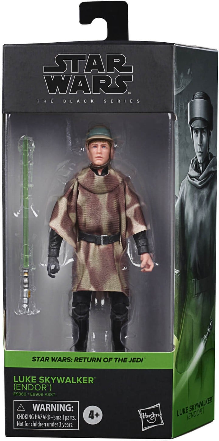Luke Skywalker (Endor) - Hasbro The Black Series | Greedo's Guide, image size:720x1447