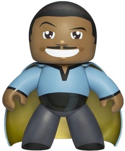 Mighty Muggs Star Wars Lando Calrissian #11 – Figura Con 3 Espressioni Facciali, Dai 4 Anni