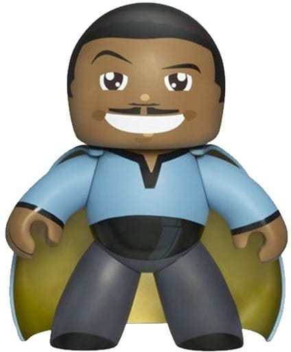 Mighty Muggs Star Wars Lando Calrissian #11 – Figura Con 3 Espressioni Facciali, Dai 4 Anni