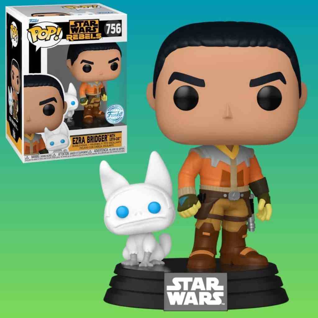 Neuer Funko POP! Ezra Bridger with Loth-Cat Wackelkopf vorgestellt