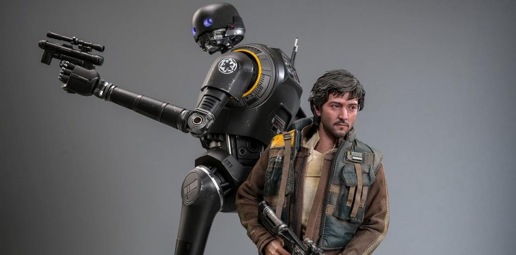 Cassian Andor & K-2SO Sixth Scale Figures von Hot Toys vorgestellt
