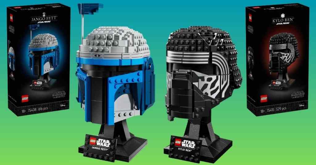 LEGO Star Wars Helmet Collection: Jango Fett und Kylo Ren jetzt vorbestellbar