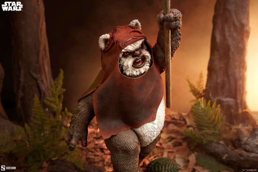 Sideshow 1/4 Wicket Premium Format Figure vorgestellt