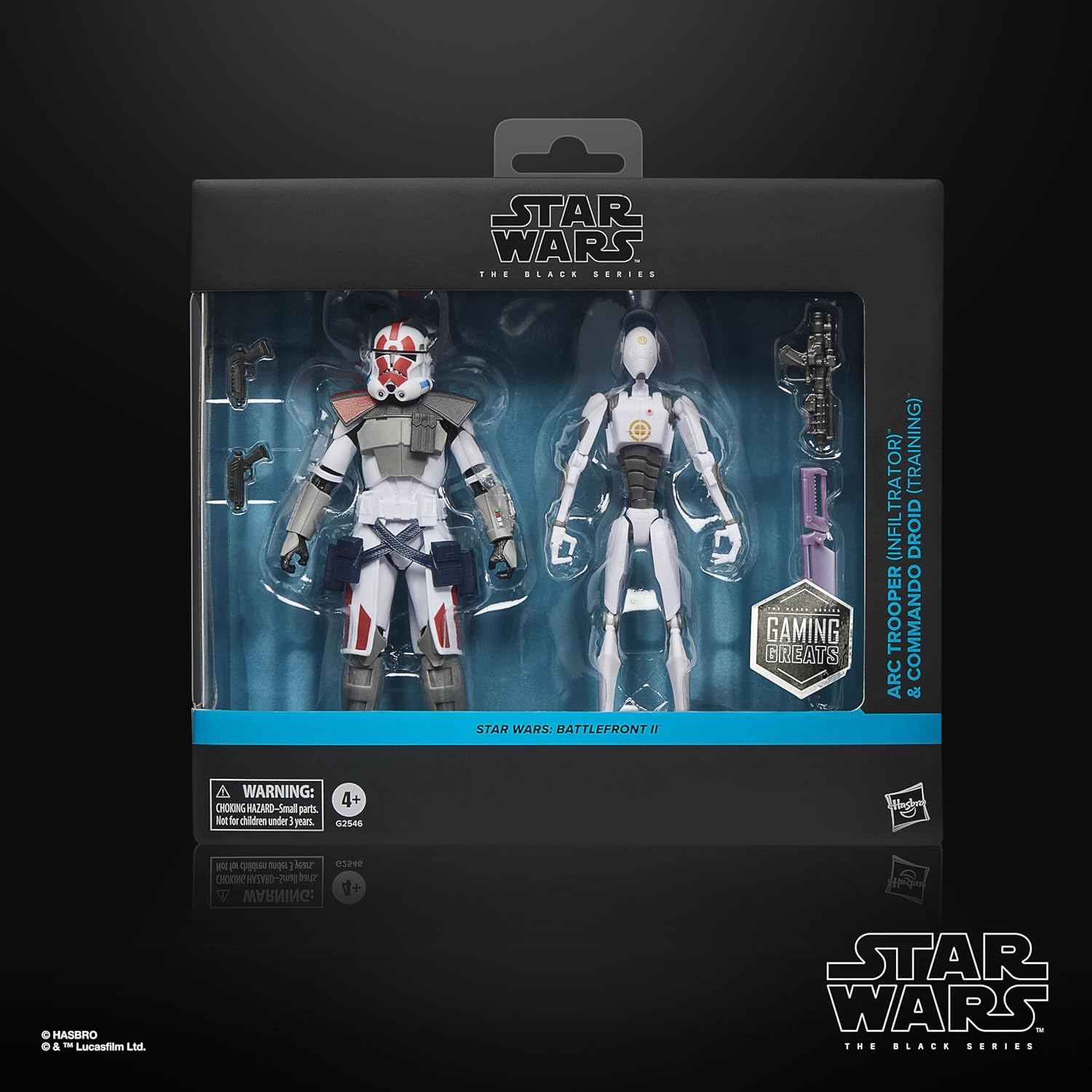 Action Figure Star Wars The Black Series Gaming Greats - Purge Trooper Con Bastone Energetico, Esclusiva GameStop, 15 Cm