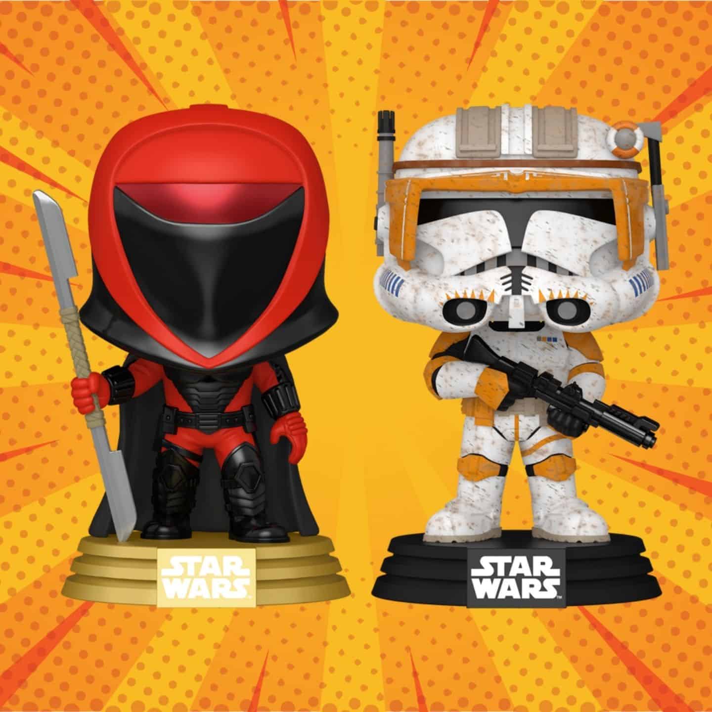 Zwei neue Funko POP! Exclusives: Legends-Bösewicht und Klon-Kommandant